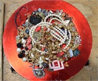 Assorted Costume Jewelery Lot (Tray Not Incl)