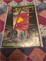 DC comics the Death of Superman