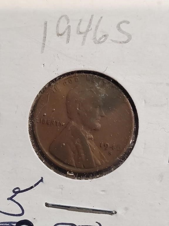 1946-S Wheat Penny