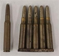 5rds of S.F.M 1896 Ammo