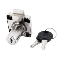 R679  Unique Bargains Metal Cylinder Cabinet Lock