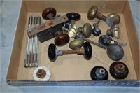 COLLECTION OF ANTIQUE DOOR KNOBS