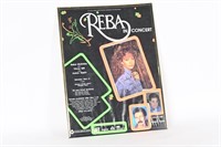 Signed Reba McEntire Concert Poster