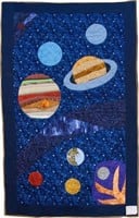 The Wanderers, wall quilt, 102" x 66"