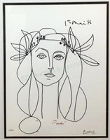 Pablo Picasso “ Facebook” Print