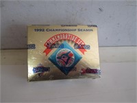 SEALED DONRUSS 1992 CHAMPIONSHIP COMMEMORATIVE SET