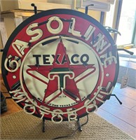 Texaco Neon Light Sign Globe