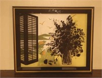 Gloria Eriksen Tinted Glass Shadow Box