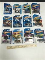 12 NIB Hot Wheels Cars