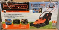 Black and Decker 15” Comfort Grip Corded Mower *