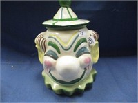 clown cookie jar .