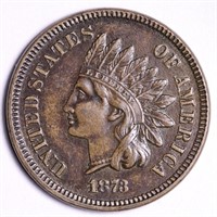 1873 Full Liberty Indian Head Cent