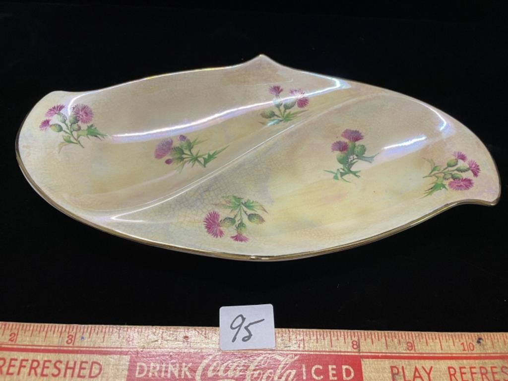 SCARCE ROYAL WINTON DIVIDED DISH