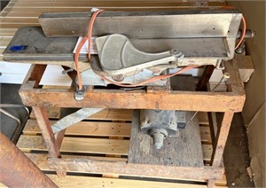Wood Jointer on stand-Used