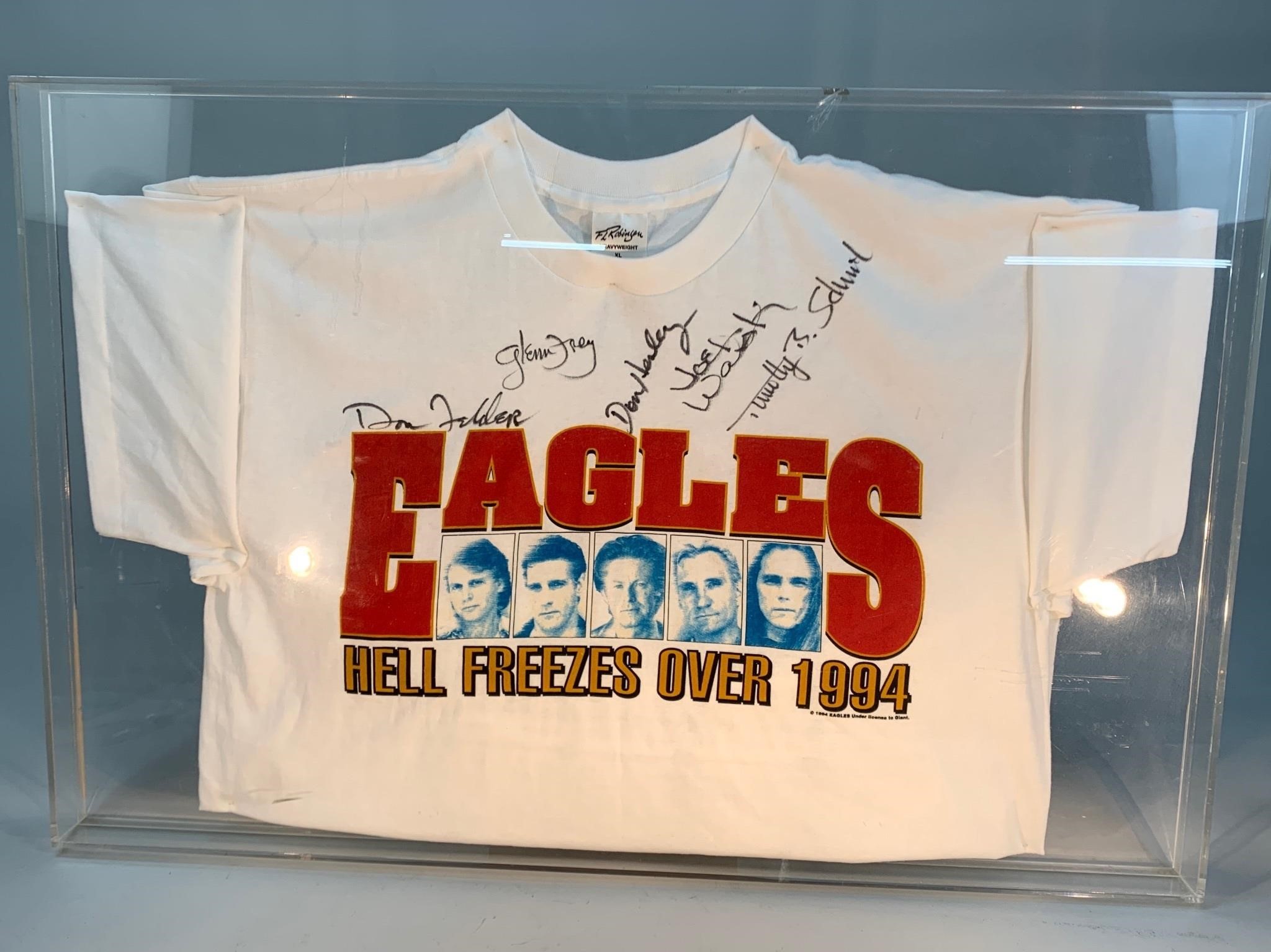 Authentic Eagles Signed T-Shirt 1994