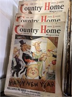 country home 1937 magazines