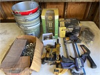 Miscellaneous Tools, Buckets, Parts, and More