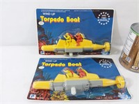 2 Torpedo Boat vintages scellés