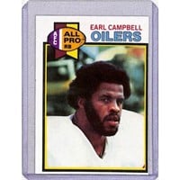 1979 Topps Earl Campbell Rookie Wax Stain