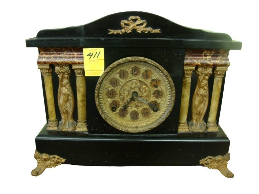 Late 19th Century, Victorian mantel clock