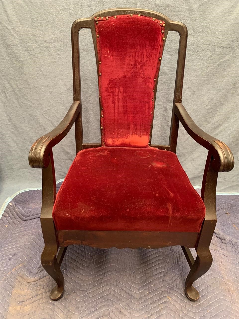 Red Walnut Antique Chair