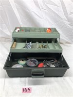 Fishing Tackle Box with Fishing Supplies