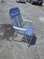 Plastic Woven Folding Beach Chair