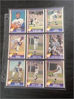 Lot of Nolan, Ryan baseball cards