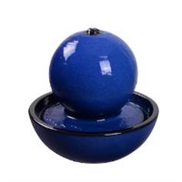 Style Selections Tabletop Sphere Fountain $36