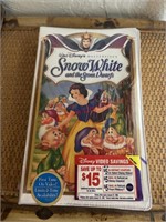 Sealed Snow White VhS  (living room)