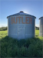 [B7] 1250 BUS. 3 RING 14' BUTLER GRAIN BIN,