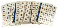 Coin Sheets of Canadian Cents(340)-XF-BU