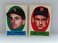 1963 Topps Peel-Offs Herbert/Stenhouse