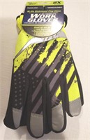 Truck Stuff Hi-Vis work gloves Size:2X