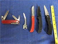 Swiss Army knife.  Folding knives