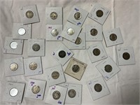 Buffalo nickels assorted dates