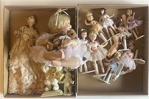 Porcelain Dolls, Ballerinas 5"-8"