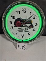 Oliver Light Up Clock 15"