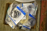 Drain hose and clamps for washing machine and othe
