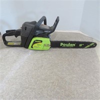 Poulan 16" gas Chainsaw - untested - P3816