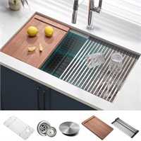 30 inch Undermount Kitchen Sink Single Bowl