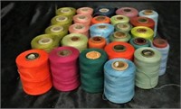 24 plus rolls of thread