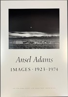 ANSEL ADAMS IAMGS 1923 - 1974 EXHIBITION POSTER