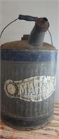 5 gallon Martinware can