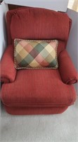 Upholstered Recliner-Comfort Design-Good Condition
