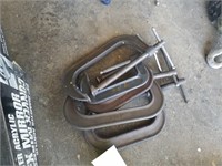 C Clamps Lot of 4 Large