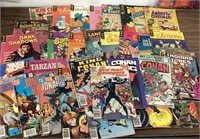 40 assorted comic books