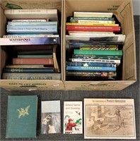 Group of vintage, etc books on birds: F.