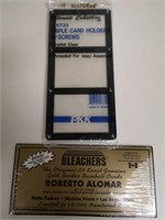 Bleachers 23 karat boarder ROBERTO ALOMAR set of