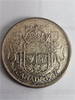 1957 Canada 50 Cent